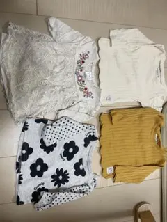 ベビー服 Tシャツ・カットソー 4点　まとめ売り　サイズ70