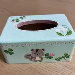 トールペイント作品・ティッシュボックス・miniサイズのサムネイル