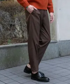 URBAN RESEARCH ROSSO ウールライクスリムイージーパンツ