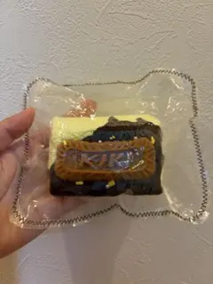 kikisquishy kikiロゴ スクイーズ チョコ 純泥
