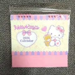 ③【最安値 新品】ハローキティ 2026年 卓上カレンダーのサムネイル