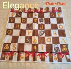 エレガンス　Elegance　ハンカチ　大判ハンカチ　ミニスカーフ新品未使用のサムネイル