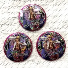 ワンピース　輩缶バッジ　shine ドフラミンゴ