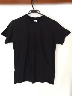 Maximum　無地 クルーネック Tシャツ ブラック M