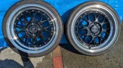 ハチロク様専用 Black Diamond ホイール タイヤ 4本セット①のサムネイル