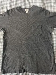 【週末再値下げ】J.CREW グレー Tシャツ ポケ付き 巨人タグのサムネイル