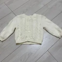 ベビーカーディガン