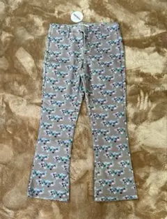 新品未使用WHYNOTUS ロゴ総柄パンツ