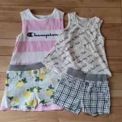 女の子　夏服 まとめ売り 4点　110cmのサムネイル
