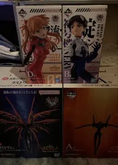 エヴァンゲリオン一番くじ　ラストワン賞 A賞 B賞 D賞セット