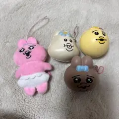 【早い者勝ち】んぽちゃむ きみまろ おぱんちゅうさぎ スクイーズ キーホルダー