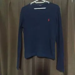 Ralph Lauren Sport 長袖Tシャツ M ネイビー　訳あり