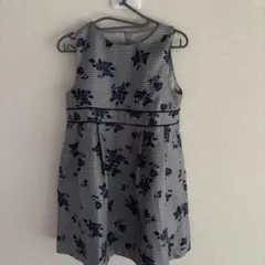 BeBe 花柄 ワンピース 110サイズ