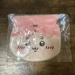 新品未開封★ちいかわ☆おかお巾着　古本屋★ガチャガチャ