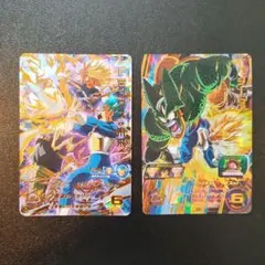 スーパードラゴンボールヒーローズ ベジータとトランクス未来のカードセット