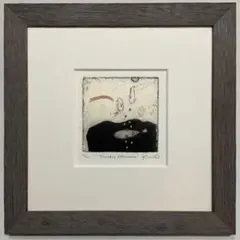 オバタクミ 版画 エッチング 銅版画 絵画 アート インテリア 額縁 額装 雑貨のサムネイル