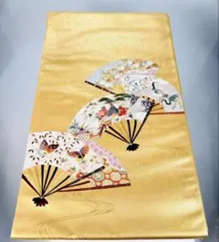 CX15 中国三大刺繡 蘇州刺繍 太鼓柄袋帯 金地 雉 花文様 - メルカリ