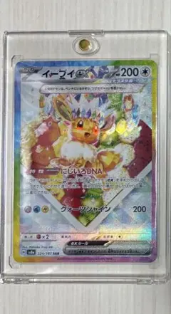 イーブイex SAR SV8a テラスタルフェスex 224/187