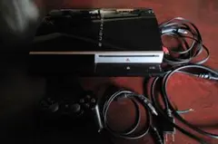 PlayStation 3 本体 動作確認済み コントローラー付き ブラック
