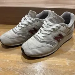 New Balance M997 LBG グレー/ホワイト