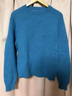 Jantzen 青 ニットセーター Mサイズ