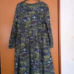 フェリシモ　サニークラウズ　モネの睡蓮ワンピースMT