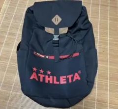 ATHLETA アスレタ　リュック　カバン　バッグ　ブラック　バックパック