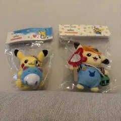 売り切れ店舗多数】韓国限定 ピカチュウ ぬいぐるみキーホルダー