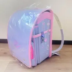【訳あり】ランドセル 新品 パープル 女の子 A4 puレザー 通気性 頑丈 紫