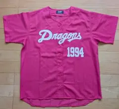 中日ドラゴンズ ドアラ ユニフォーム　ショッキングピンク「美品」のサムネイル