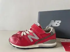 美品◎New Balance 赤 スニーカー 996 ニューバランス　18cm