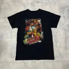 street fighter ストリートファイター Tシャツ ゲームTシャツ 黒