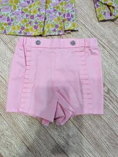 jacadi ピンク　ショートパンツ　18M 81cm 新品