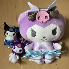 美品　クロミ　ぬいぐるみ　3個セット