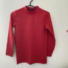 ヒュンメル 裏起毛 インナー 150サイズ　赤