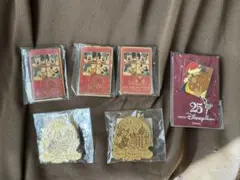 ディズニーピンバッジセット 25周年記念