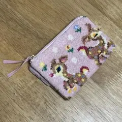 【美品】フェイラー ★ マスクポーチ ツンツン バンビーノ ピンク