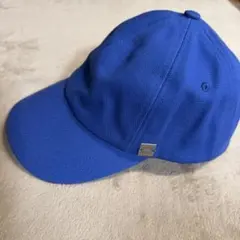【新品未使用】Ｈ＆Ｍ　WIM プレート付き ベースボールキャップ 青　ブルー