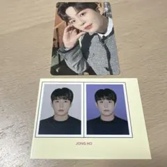 ATEEZ ジョンホ　シーグリ2023 トレカ　IDフォト