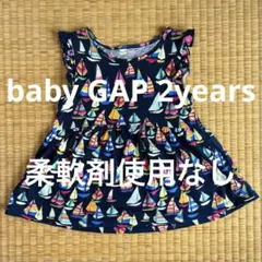 baby GAP ヨット柄 ワンピース 2yearsのサムネイル