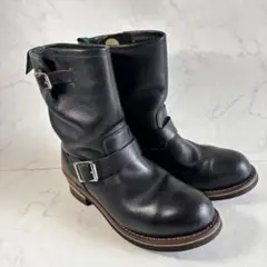 【定番人気】Getta Grip エンジニアブーツ レザー 黒 UK8 27cmのサムネイル