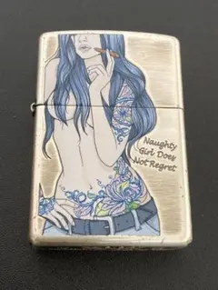 Zippo ライター Naughty Girl デザイン - メルカリ