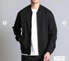 WARDROBE SMART ジップ ブルゾン 秋冬 蓄熱 MA-1