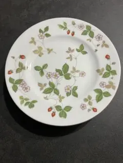 ②60年以上前未使品 ウェッジウッド ストロベリーヒル 20cm プレート