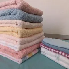 中古　バスタオル　8枚　フェイスタオル　5枚　計13枚　まとめ売り