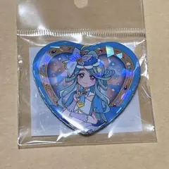 名探偵プリキュア ラウンドワン トレーディングハート型缶バッジ
