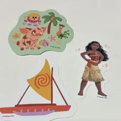 モアナ　ステッカー　セット　ディズニー　シール
