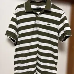 LACOSTE ラコステ ボーダー ポロシャツ