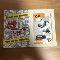 ジャンプショップ池袋 キャラクターミニブロマイド ハイキュー 日向翔陽