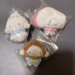 匿名配送　シナモン　サンリオ ちびっとも シークレットキーホルダー コンプセット